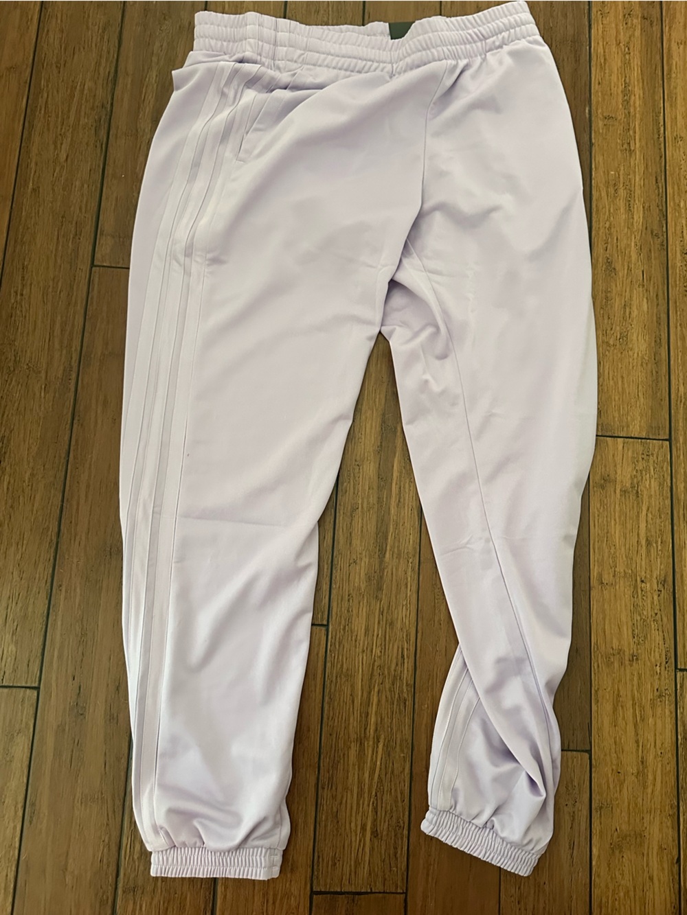 adidas Lavender Track Joggers with Side Stripes - Picture 4 of 6